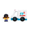 Poza cu FISHER PRICE LITTLE PEOPLE VEHICUL AMBULANTA 10CM