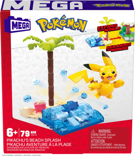 Poza cu POKEMON MEGA SET DE CONSTRUCTIE PLAJA LUI PIKACHU