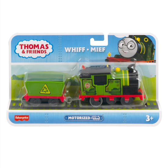 Poza cu THOMAS LOCOMOTIVA MOTORIZATA WHIFF CU VAGON