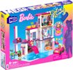 Poza cu BARBIE MEGA BLOKS SET DE JOACA DREAMHOUSE BARBIE COLOR REVEAL