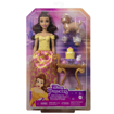 Poza cu DISNEY PRINCESS SET PAPUSA PRINTESA BELLE SI CARUCIORUL PENTRU CEAI
