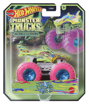 Poza cu HOT WHEELS MONSTER TRUCK GLOW IN THE DARK MASINUTA SHARK WREAK SCARA 1:64