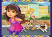 Poza cu PUZZLE TREFL 4IN1 DISTRACTIE CU DORA