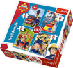 Poza cu PUZZLE TREFL 4IN1 ECHIPA LUI SAM