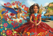 Poza cu PUZZLE TREFL 100 MAGIA DIN AVALOR