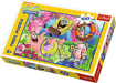 Poza cu PUZZLE  TREFL 100 SPONGEBOB