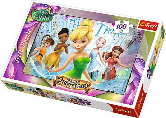 Poza cu PUZZLE TREFL 100 TINKERBELL CU ZANE PRIETENE