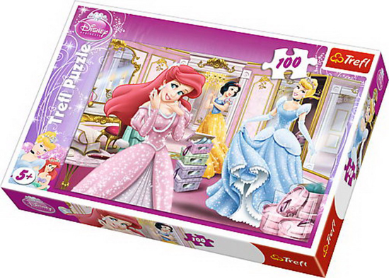 Poza cu PUZZLE TREFL 100 PREGATIRI PENTRU GALA
