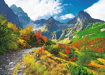Poza cu PUZZLE TREFL 500 TOAMNA IN MUNTII TATRA