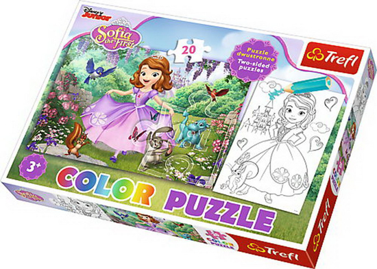 Poza cu PUZZLE TREFL COLOR 20 SOFIA IN PADURE