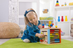 Poza cu CUB MARE EDUCATIV DIN LEMN