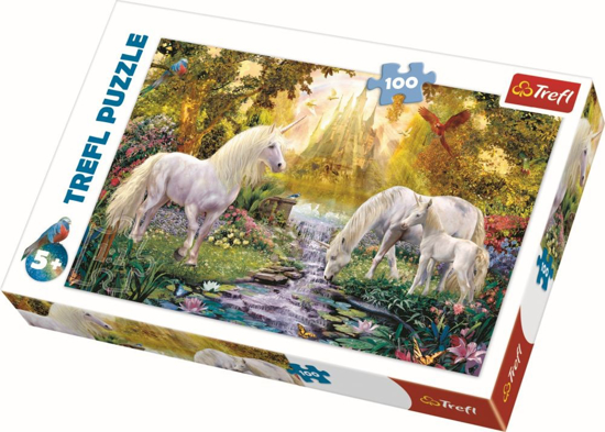 Poza cu PUZZLE TREFL 100 GRADINA SECRETA
