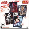 Poza cu PUZZLE TREFL 4IN1 PREGATIT DE LUPTA
