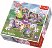 Poza cu PUZZLE TREFL 4IN1 LUMEA SOFIEI