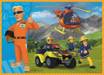 Poza cu PUZZLE TREFL 4IN1 POMPIERUL SAM IN ACTIUNE