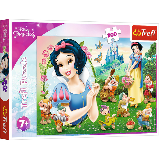 Poza cu PUZZLES 200 FRUMOASA ALBA CA ZAPADA