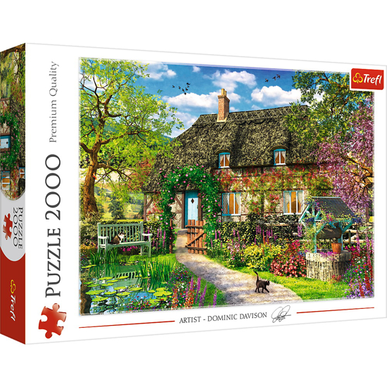 Poza cu PUZZLE TREFL 2000 CASA LA TARA