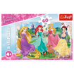 Poza cu PUZZLE TREFL 60 FRUMOASELE PRINTESE DISNEY