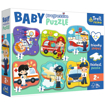 Poza cu PUZZLE TREFL PRIMO BABY PROGRESSIVE VEHICULELE PROFESIONALE