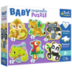 Poza cu PUZZLE TREFL PRIMO BABY PROGRESSIVE ANIMALELE EXOTICE