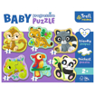 Poza cu PUZZLE TREFL PRIMO BABY PROGRESSIVE ANIMALELE EXOTICE