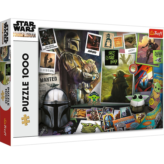 Poza cu PUZZLE TREFL 1000 STAR WARS MANDALORIANUL