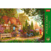 Poza cu PUZZLE TREFL 1000 PREMIUM PLUS TEA TIME CABANA CU STUF