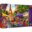 Poza cu PUZZLE TREFL 1000 PREMIUM PLUS TEA TIME PIATA DE FLORI