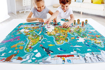 Poza cu HAPE PUZZLE 2-IN-1 TURUL LUMII