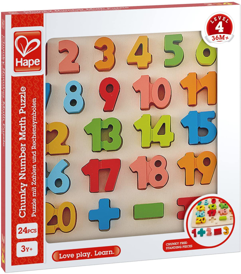 Poza cu HAPE PUZZLE MATEMATICA CHUNKY
