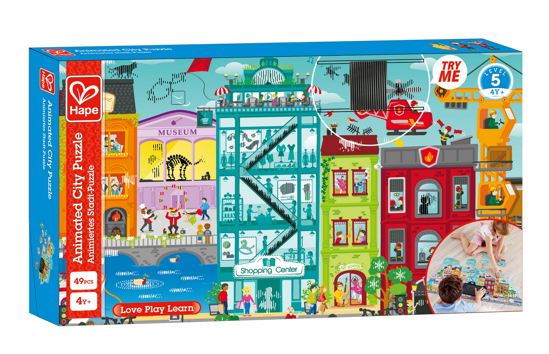 Poza cu HAPE PUZZLE ORASUL ANIMAT
