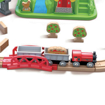 Poza cu HAPE SET TRENULET RUSTIC CU CUTIE DE DEPOZITARE