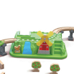 Poza cu HAPE SET TRENULET RUSTIC CU CUTIE DE DEPOZITARE