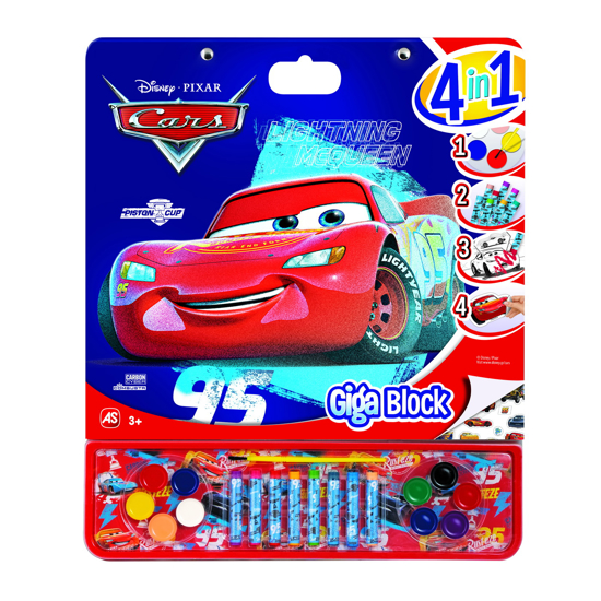 Poza cu CARS SET PENTRU DESEN GIGA BLOCK 4 IN 1