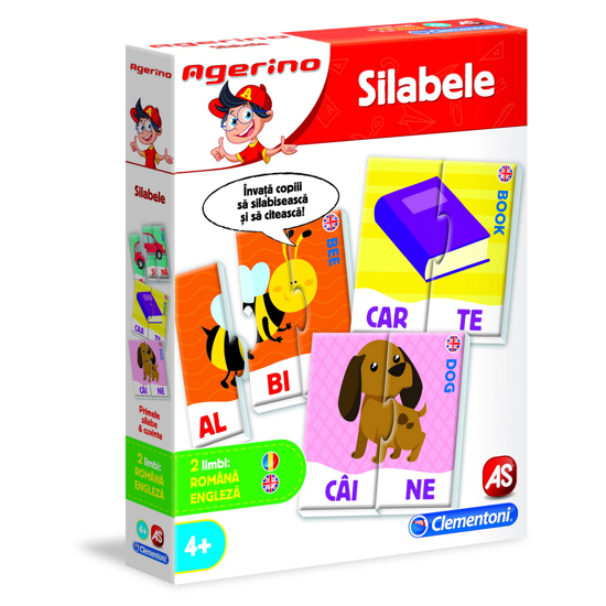 Poza cu JOC EDUCATIV AGERINO SILABELE