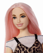 Poza cu PAPUSA BARBIE FASHIONISTA CU PARUL ROZ