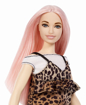 Poza cu PAPUSA BARBIE FASHIONISTA CU PARUL ROZ