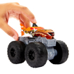 Poza cu HOT WHEELS MONSTER TRUCK ROARIN WRECKERS TIGER SHARK CU FUNCTII SI SUNETE SCARA  1:43