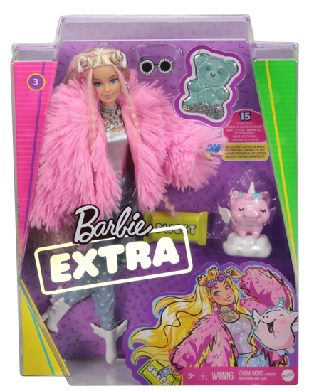 Poza cu PAPUSA BARBIE EXTRA STYLE FLUFFY PINKY