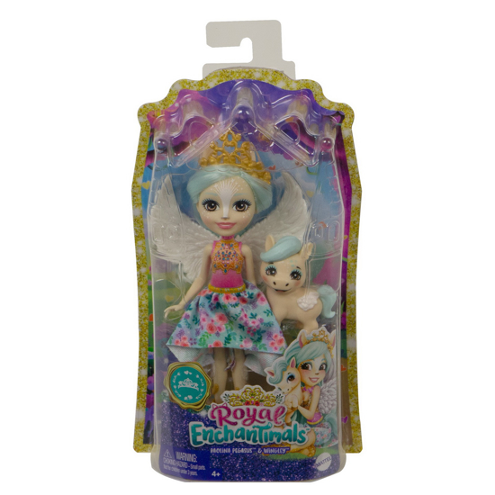 Poza cu ENCHANTIMALS PAPUSI SI ANIMALUTE PAOLINA PEGASUS SI WINGLEY
