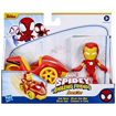 Poza cu SPIDEY PRIETENII EXTRAORDINARI SET VEHICUL SI FIGURINA IRON MAN