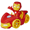 Poza cu SPIDEY PRIETENII EXTRAORDINARI SET VEHICUL SI FIGURINA IRON MAN