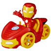 Poza cu SPIDEY PRIETENII EXTRAORDINARI SET VEHICUL SI FIGURINA IRON MAN