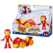 Poza cu SPIDEY PRIETENII EXTRAORDINARI SET VEHICUL SI FIGURINA IRON MAN