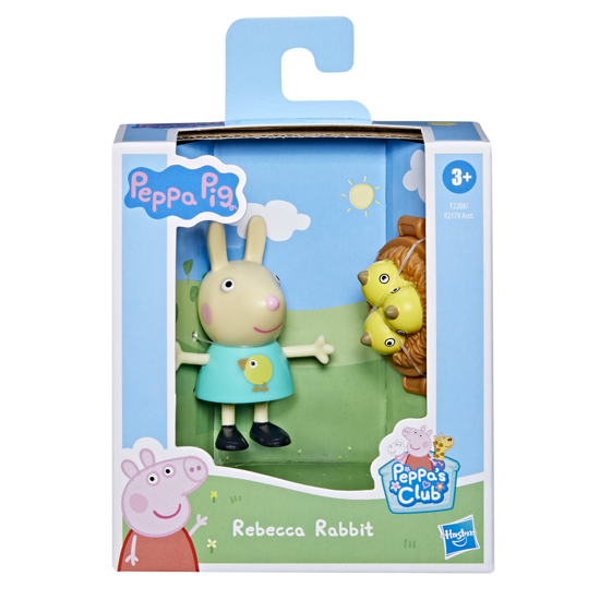 Poza cu PEPPA PIG FIGURINA PRIETENII AMUZANTI IEPURASUL REBECCA 7CM