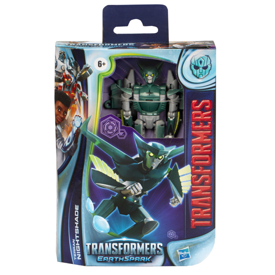 Poza cu TRANSFORMERS FIGURINA EARTHSPARK DELUXE TERRAN NIGHTSHADE 12.5CM