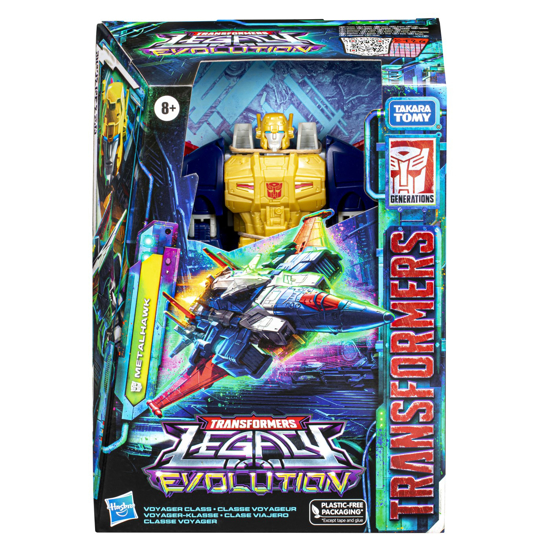 Poza cu TRANSFORMERS LEGACY EVOLUTION FIGURINA METALHAWK 17CM