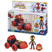 Poza cu SPIDEY PRIETENII EXTRAORDINARI SET MASINUTA SI FIGURINA MILES MORALES