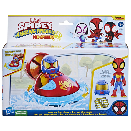 Poza cu SPIDEY PRIETENII EXTRAORDINARI SET MASINUTA SI FIGURINA SPIDEY