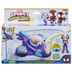 Poza cu SPIDEY PRIETENII EXTRAORDINARI SET MASINUTA SI FIGURINA GHOST SPIDER